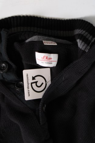 Ανδρικό πουλόβερ S.Oliver, Μέγεθος S, Χρώμα Μαύρο, Τιμή 9,46 €