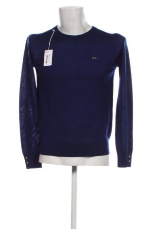 Ανδρικό πουλόβερ SUN68, Μέγεθος XL, Χρώμα Μπλέ, Τιμή 33,92 €