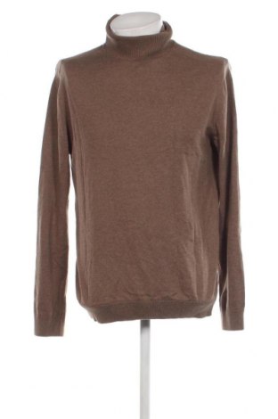 Мъжки пуловер Selected Homme, Размер L, Цвят Кафяв, Цена 27,20 лв.