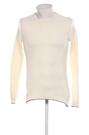 Ανδρικό πουλόβερ Selected Homme, Μέγεθος M, Χρώμα Εκρού, Τιμή 10,54 €