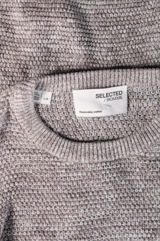 Męski sweter Selected Homme, Rozmiar L, Kolor Szary, Cena 36,99 zł