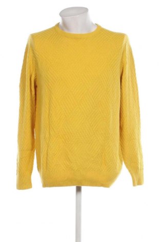 Мъжки пуловер Springfield, Размер XL, Цвят Жълт, Цена 15,98 лв.