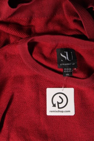Ανδρικό πουλόβερ Straight Up, Μέγεθος XXL, Χρώμα Κόκκινο, Τιμή 8,43 €