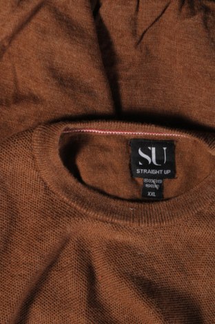 Herrenpullover Straight Up, Größe XXL, Farbe Braun, Preis € 10,09