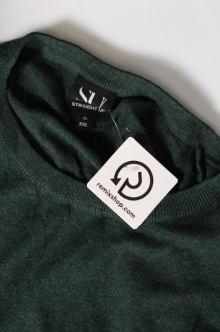 Ανδρικό πουλόβερ Straight Up, Μέγεθος XXL, Χρώμα Πράσινο, Τιμή 8,43 €