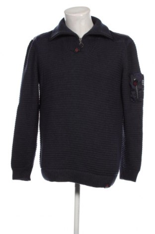 Ανδρικό πουλόβερ Timezone, Μέγεθος L, Χρώμα Μπλέ, Τιμή 8,97 €
