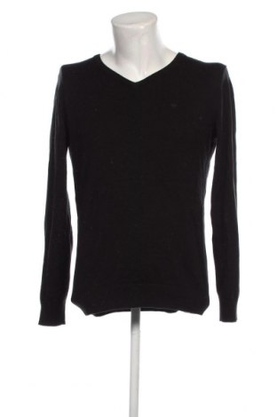 Мъжки пуловер Tom Tailor, Размер M, Цвят Черен, Цена 11,22 лв.