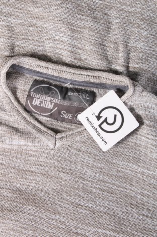 Herrenpullover Tom Tompson, Größe M, Farbe Grau, Preis 9,00 €