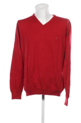 Herrenpullover Tommy Hilfiger, Größe XXL, Farbe Rot, Preis 28,72 €