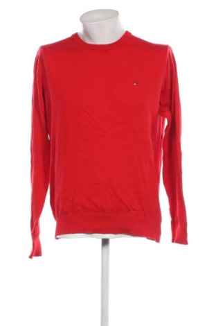 Pánský svetr  Tommy Hilfiger, Velikost XL, Barva Červená, Cena  964,00 Kč