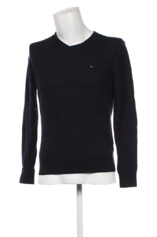 Мъжки пуловер Tommy Hilfiger, Размер M, Цвят Син, Цена 48,00 лв.