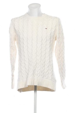 Herrenpullover Tommy Jeans, Größe S, Farbe Weiß, Preis € 38,74