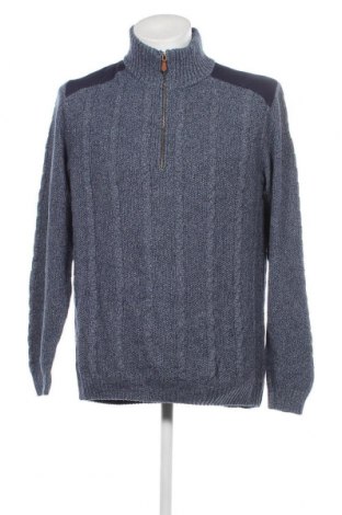 Ανδρικό πουλόβερ Walbusch, Μέγεθος L, Χρώμα Μπλέ, Τιμή 18,41 €