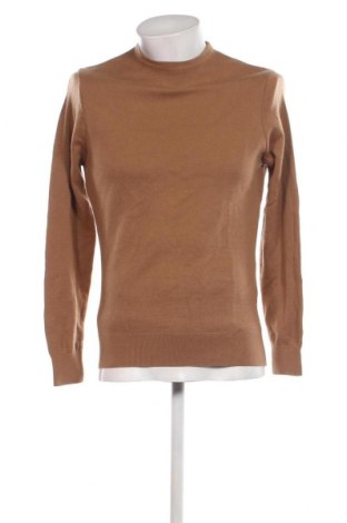 Мъжки пуловер Zara, Размер M, Цвят Кафяв, Цена 16,96 лв.