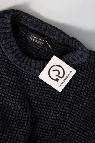 Pánsky sveter  Zara Man, Veľkosť M, Farba Modrá, Cena  8,53 €