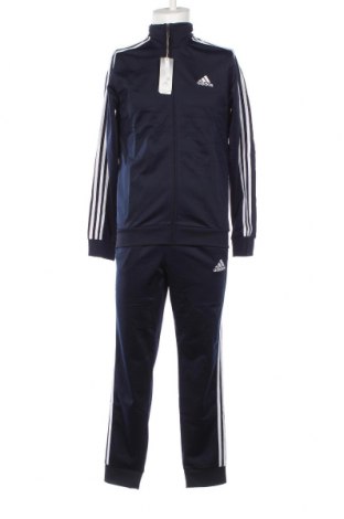 Herren Sportanzug Adidas, Größe M, Farbe Blau, Preis 68,55 €