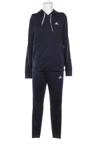 Herren Sportanzug Adidas, Größe M, Farbe Blau, Preis 72,16 €