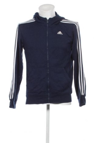 Ανδρικό φούτερ Adidas, Μέγεθος M, Χρώμα Μπλέ, Τιμή 34,02 €