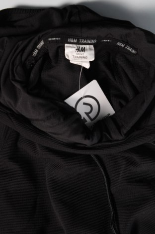 Мъжки суичър H&M Sport, Размер M, Цвят Черен, Цена 22,62 лв.