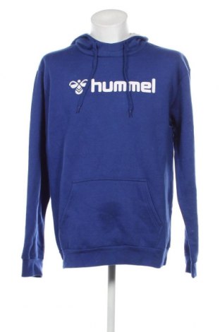 Hanorac de bărbați Hummel, Mărime XL, Culoare Albastru, Preț 152,96 Lei