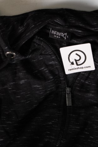 Herren Sweatshirt Infinity, Größe L, Farbe Schwarz, Preis € 15,74