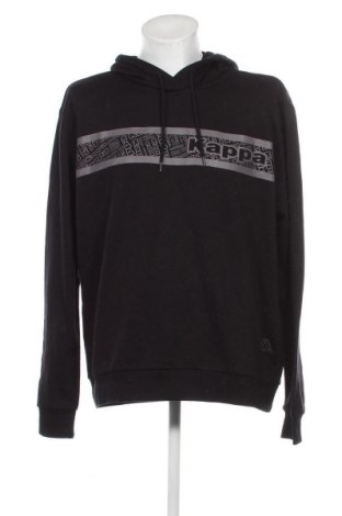 Herren Sweatshirt Kappa, Größe XXL, Farbe Schwarz, Preis € 26,37
