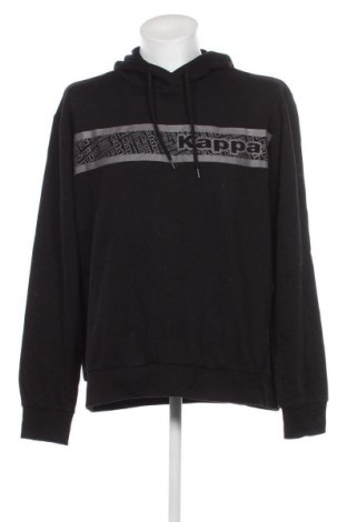 Herren Sweatshirt Kappa, Größe XXL, Farbe Schwarz, Preis 23,97 €