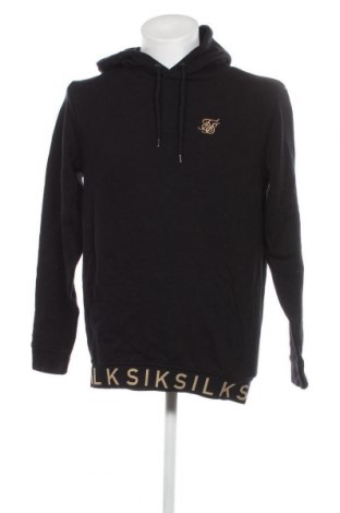 Herren Sweatshirt SikSilk, Größe L, Farbe Schwarz, Preis 22,82 €