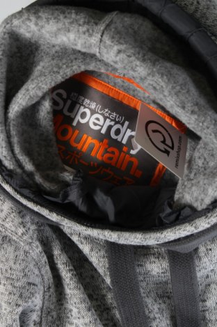 Мъжки суичър Superdry, Размер M, Цвят Сив, Цена 44,65 лв.