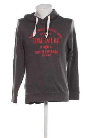 Мъжки суичър Tom Tailor, Размер M, Цвят Сив, Цена 23,37 лв.