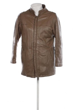 Pánska kožená bunda , Veľkosť M, Farba Hnedá, Cena  42,52 €