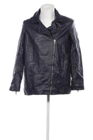 Pánska kožená bunda , Veľkosť XXL, Farba Modrá, Cena  26,39 €