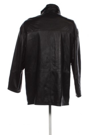 Ανδρικό δερμάτινο μπουφάν, Μέγεθος XL, Χρώμα Μαύρο, Τιμή 42,69 €