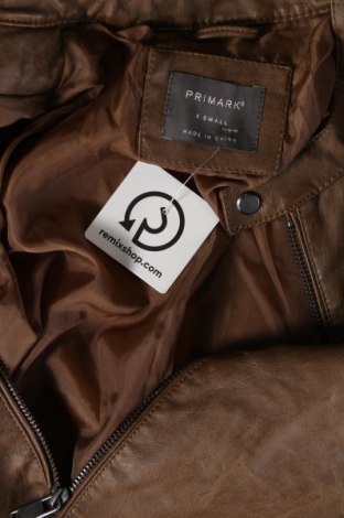 Herren Lederjacke Primark, Größe XS, Farbe Braun, Preis € 13,64