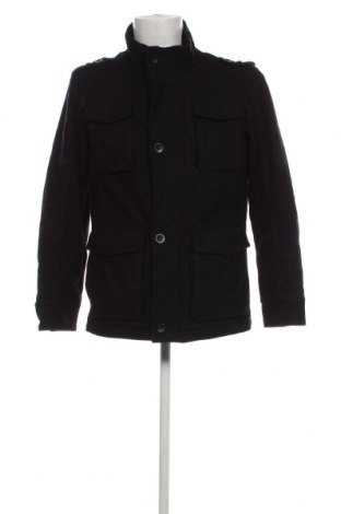 Мъжко палто Angelo Litrico, Размер M, Цвят Черен, Цена 42,80 лв.