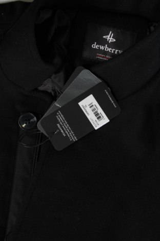Ανδρικά παλτό Dewberry, Μέγεθος XL, Χρώμα Μαύρο, Τιμή 39,90 €