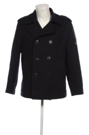 Ανδρικά παλτό H&M L.O.G.G., Μέγεθος L, Χρώμα Μπλέ, Τιμή 31,11 €