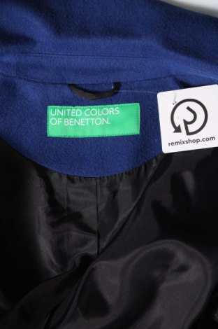 Męski płaszcz United Colors Of Benetton, Rozmiar M, Kolor Niebieski, Cena 260,28 zł