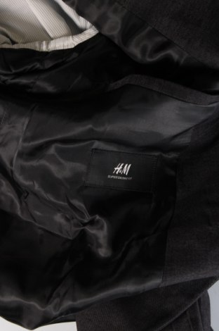 Мъжко сако H&M, Размер XL, Цвят Сив, Цена 13,64 лв.