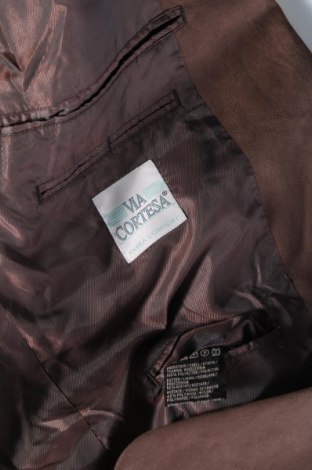 Herren Sakko Via Cortesa, Größe XXL, Farbe Braun, Preis € 5,82