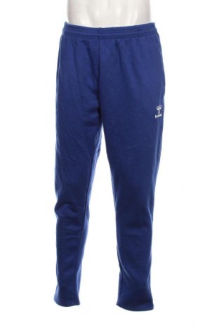 Ανδρικό αθλητικό παντελόνι Hummel, Μέγεθος L, Χρώμα Μπλέ, Τιμή 6,39 €