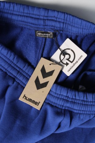 Pantaloni trening de bărbați Hummel, Mărime L, Culoare Albastru, Preț 53,03 Lei