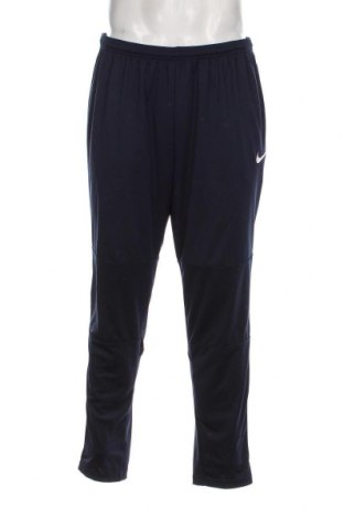 Pantaloni trening de bărbați Nike, Mărime XXL, Culoare Albastru, Preț 195,79 Lei