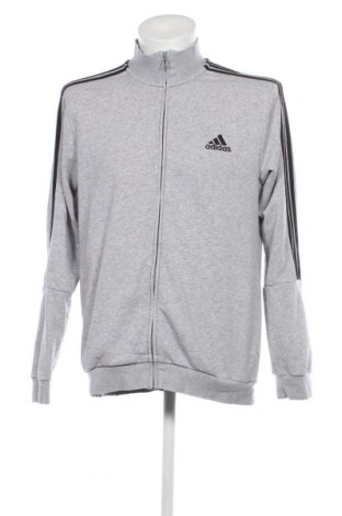 Ανδρική αθλητική ζακέτα Adidas, Μέγεθος M, Χρώμα Γκρί, Τιμή 29,69 €