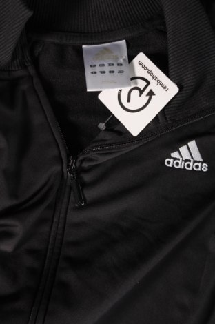 Ανδρική αθλητική ζακέτα Adidas, Μέγεθος L, Χρώμα Μαύρο, Τιμή 29,69 €