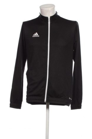 Ανδρική αθλητική ζακέτα Adidas, Μέγεθος M, Χρώμα Μαύρο, Τιμή 26,72 €