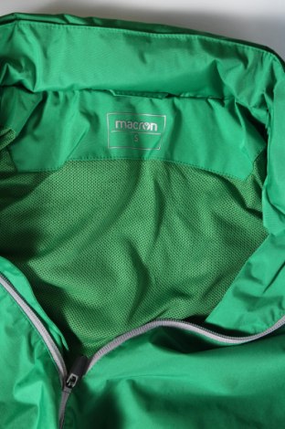 Ανδρικό αθλητικό μπουφάν Macron, Μέγεθος S, Χρώμα Πράσινο, Τιμή 15,64 €
