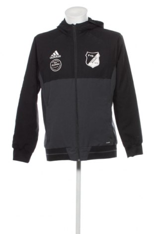 Ανδρικό μπουφάν Adidas, Μέγεθος L, Χρώμα Μαύρο, Τιμή 34,00 €