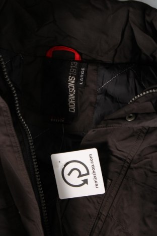 Herrenjacke Didriksons, Größe L, Farbe Grau, Preis € 59,91