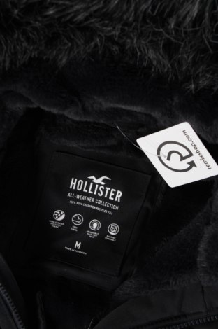 Ανδρικό μπουφάν Hollister, Μέγεθος M, Χρώμα Μαύρο, Τιμή 50,66 €